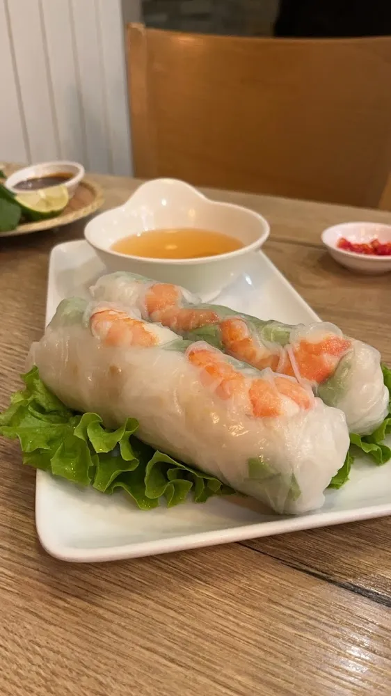 Rouleaux de Printemps Aux Crevettes